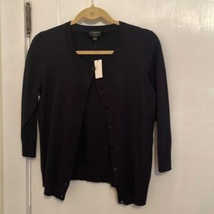 Talbots black cardigan